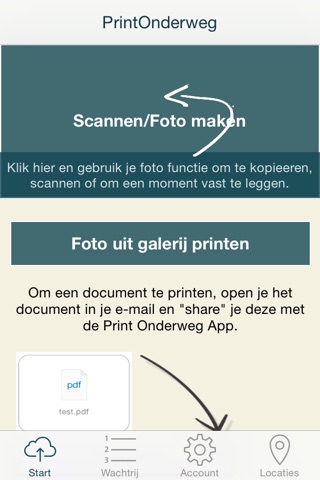PrintOnderwegApp screenshot 4
