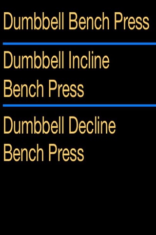 Lifting Weights with Dumbbells - Intense Notes Workout Exercises screenshot 3