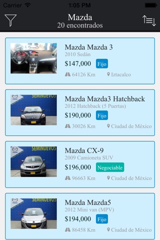Mazda Seminuevos screenshot 3