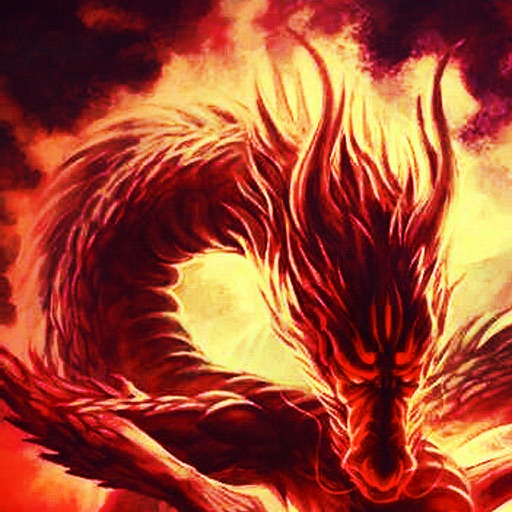 Dragon Wallpapers, Backgrounds & Themes Pro - Lock Screen Maker with Cool HD Dragon Pics Icon