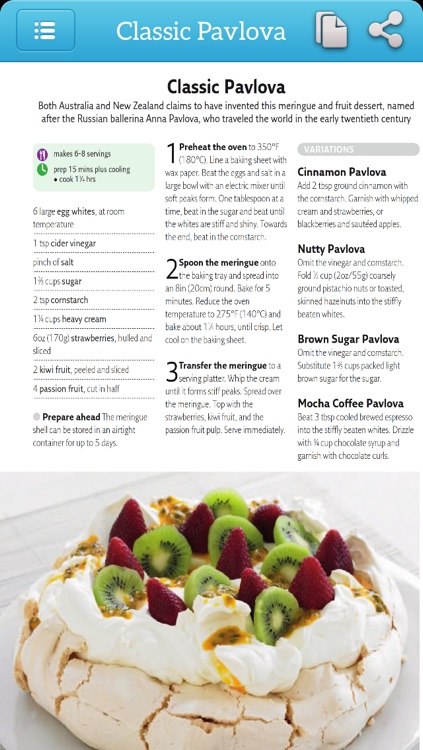 Cooking Step by Step - Lunch and Dessert