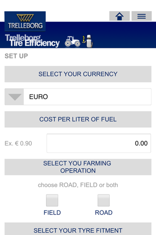 Trelleborg Tire Efficiency App screenshot 3