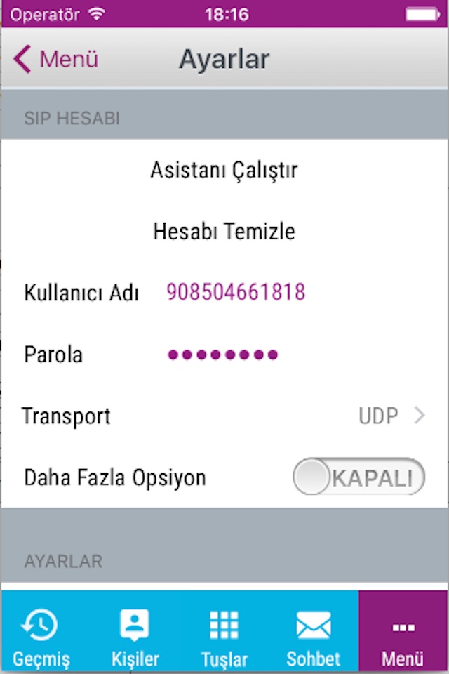KobiKom VoIP Softphone screenshot 3