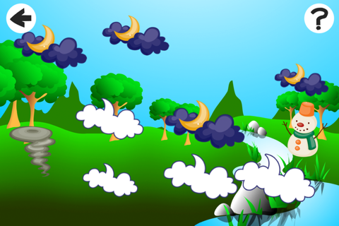 A Sort By Size Game for Children: Learn and Play with Weather screenshot 4