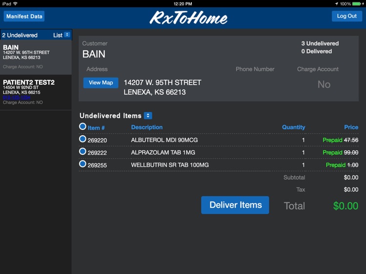 Speed Script RxToHome