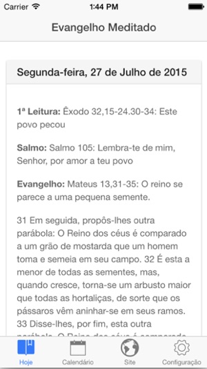 Evangelho Meditado(圖2)-速報App