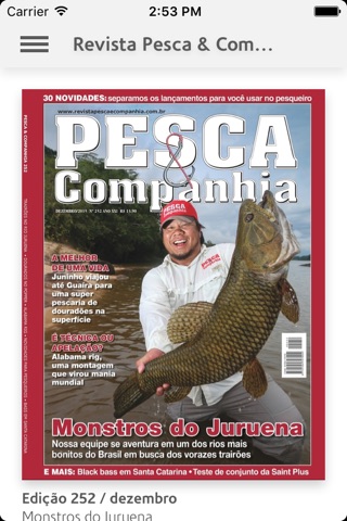 Revista Pesca & Companhia screenshot 2