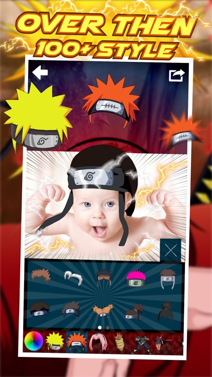 Manga & Anime Sticker Camera - " Naruto Shippuden Edition" Super Ninja Photo Booth Edition