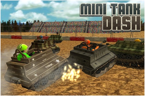 Mini Tank Dash ( 3D Game ) screenshot 2