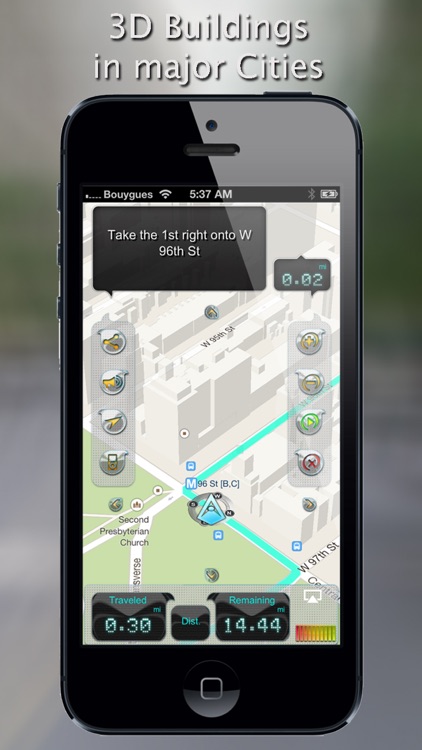 iWay GPS Navigation - Turn by turn voice guidance with offline mode
