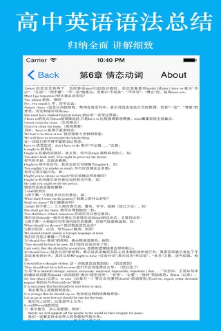 高中英语语法总结 screenshot 4