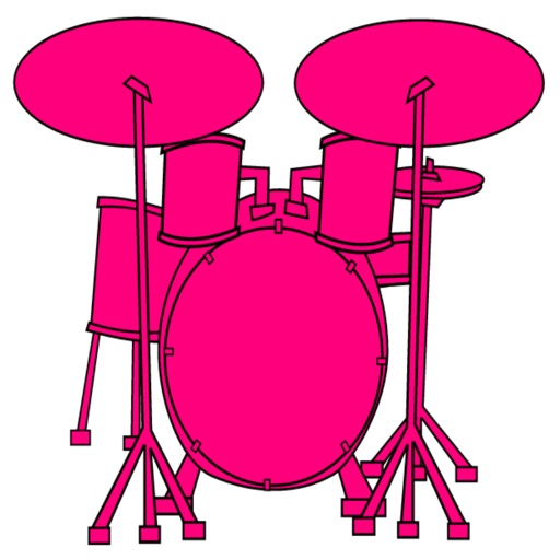 Drum Hot Pink icon