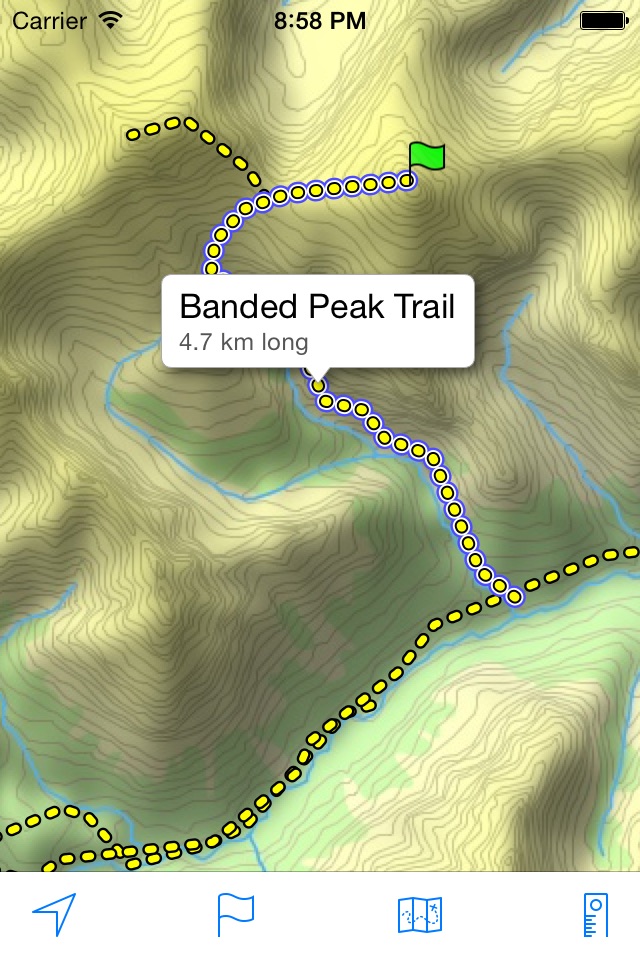 Kananaskis Trail Map screenshot 2