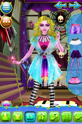 Monster Girl's Crazy Makeover Tour - Unique Makeup and Dressup Game screenshot 3