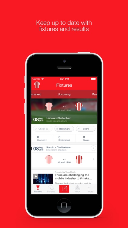 Fan App for Cheltenham Town FC