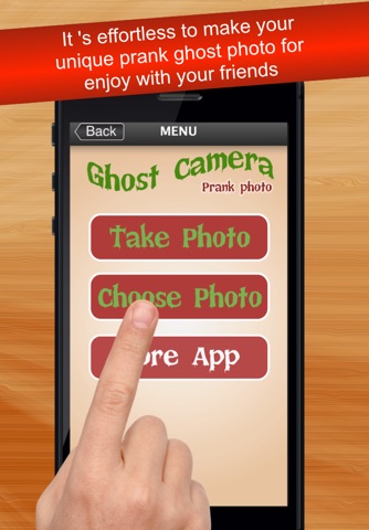 Ghost Camera prank photo screenshot 3