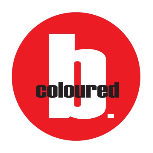 B Coloured icon