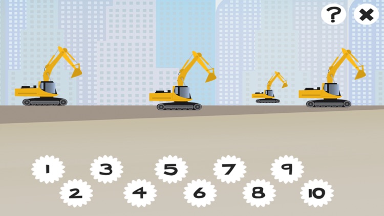 A Construction Site Learning Game for Children: Learn about the builder