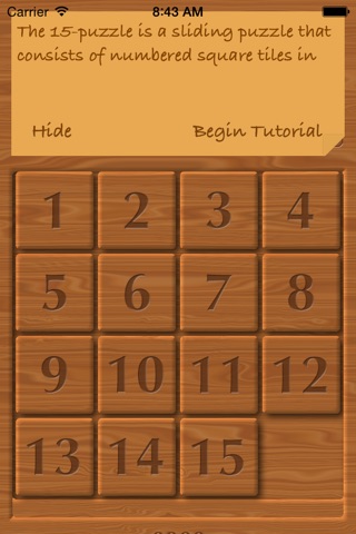 Number 15 Puzzle screenshot 2
