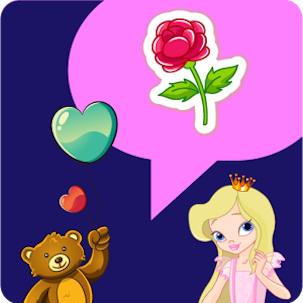 LOVE Stickers & Emoji Art Valentines Day Messages for WhatsApp icon