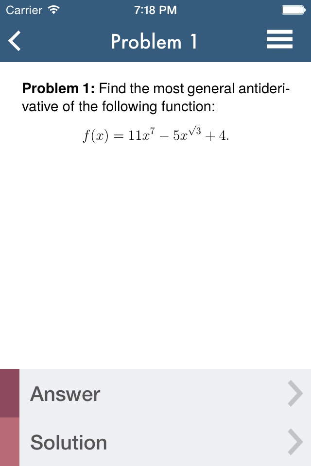 Calculus 1 screenshot 4