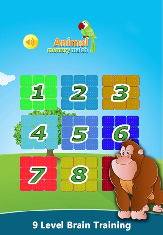 Animal memory match : preschool and kindergarten learning games screenshot 2