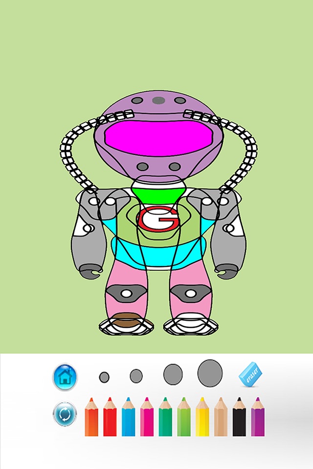 Robot Color Book screenshot 2