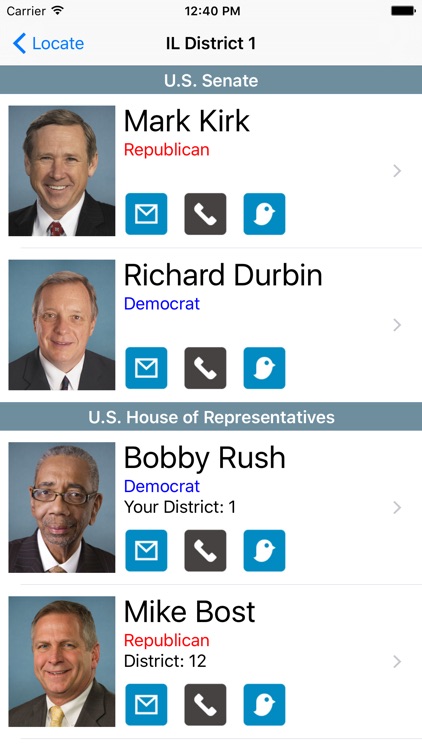 Congress Contact
