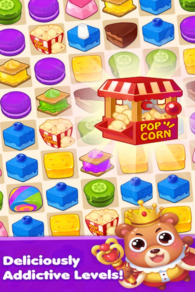 Cake Crush - 3 match puzzle jolly splash game screenshot 3
