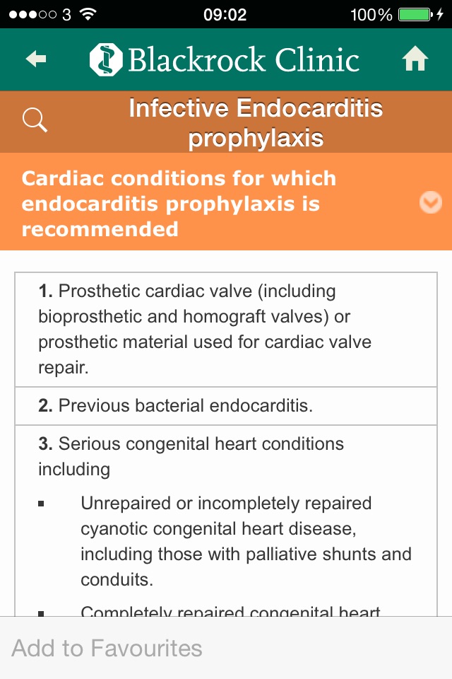 Blackrock Clinic Antimicrobial Guidelines in Adults screenshot 3