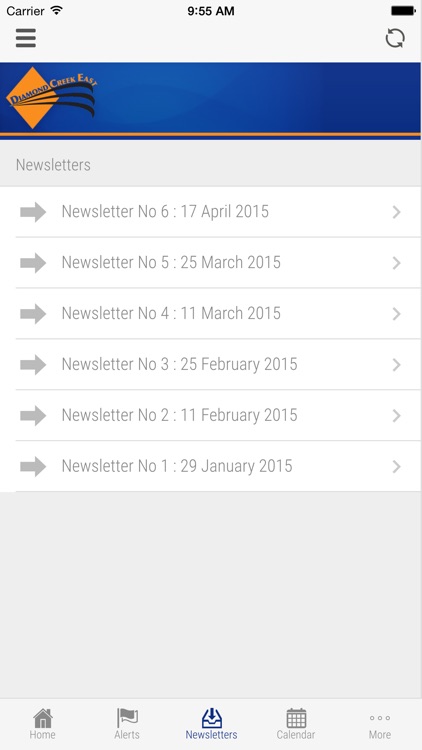 Diamond Creek East Primary School - Skoolbag screenshot-3
