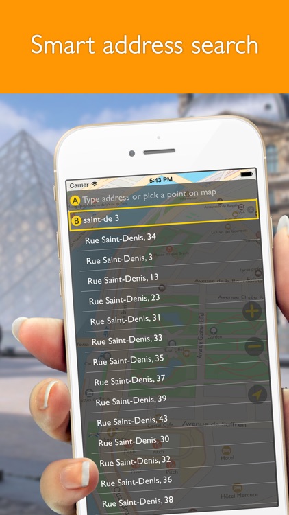 Paris offline map with public transport route planner for my journey screenshot-4