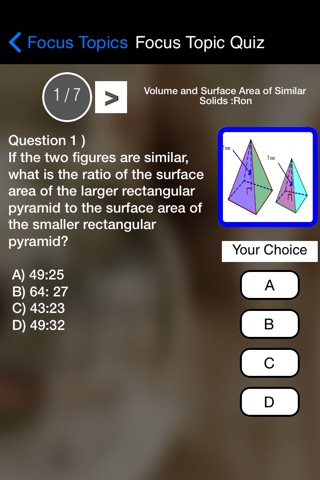 EZ Geometry Grade 8 Advanced screenshot 3