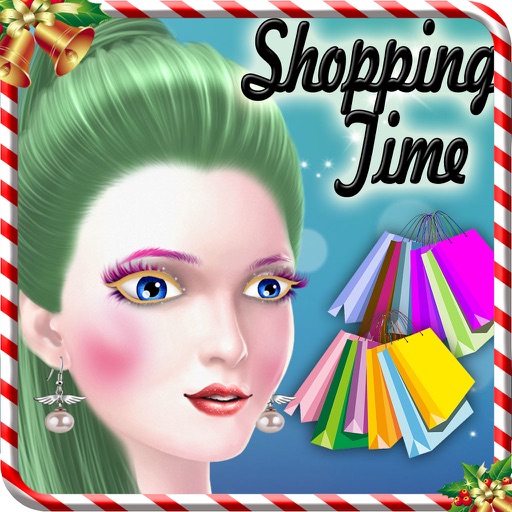 Christmas Party Shopping Icon