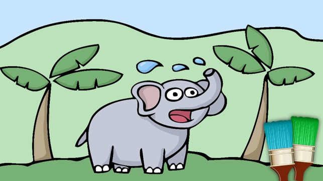 Color animals - zoo animals and pets coloring(圖1)-速報App