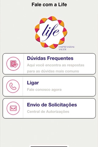 Life Empresarial Saúde - Atendimento Clientes screenshot 2