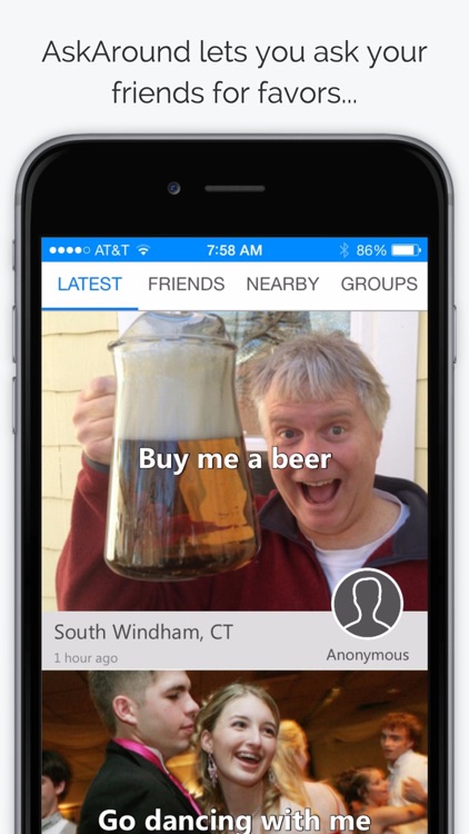 AskAround - Ask Friends for Favors