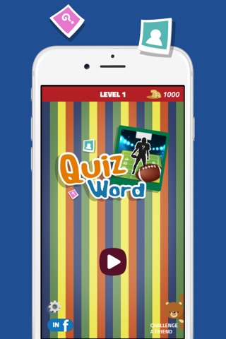 Quiz Word American Football Edition - Guess Pic Fan Trivia Game Free screenshot 4