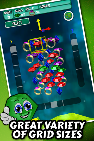 Cubency 3D - Gem 3 Match screenshot 3