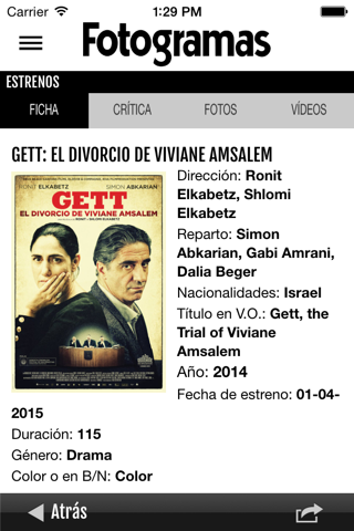 FOTOGRAMAS: Actualidad, cartelera, cines, estrenos screenshot 4