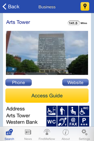 AccessAble – Uni of Sheffield screenshot 3