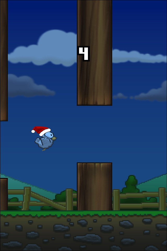 Flappy Santa Claus Bird - Impossible Xmas flying adventure! screenshot 3