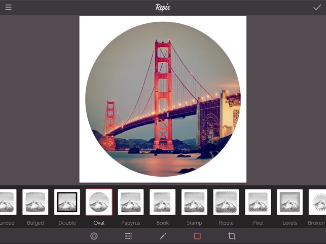 Repix - Inspirierender Photo-Editor Screenshot