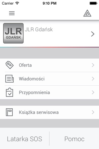 JLR Gdańsk autoryzowany diler i serwis Jaguar Land Rover screenshot 2