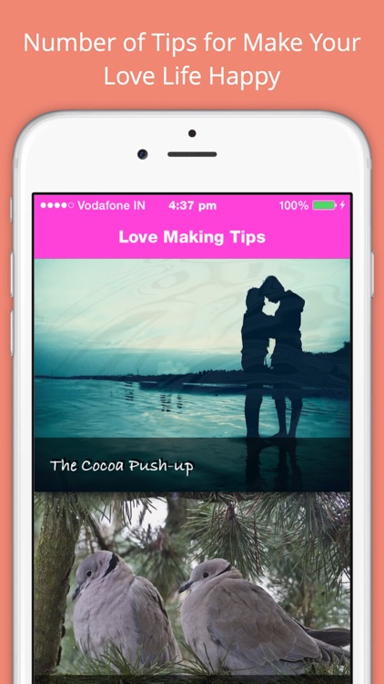 Love Making Tips.