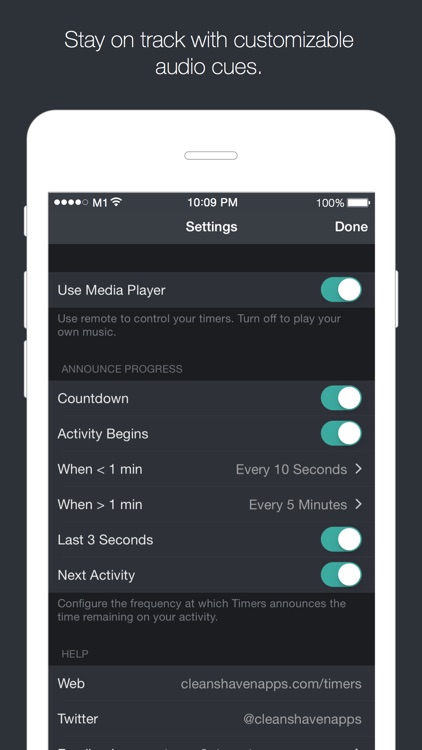 Timers - Interval timers for workout and making fussy coffee