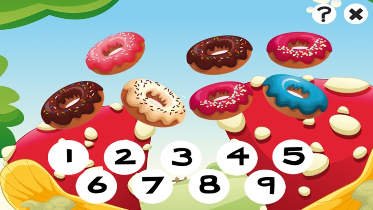 123 Counting Bakery for Children: Learn to Count the Numbers 1-10