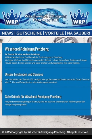 Wäscherei-Reinigung-Penzberg | Bad Tölz | Tutzing | Bad Wiessee | Wielenbach | Garmisch Partenkirchen screenshot 3