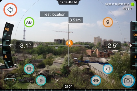 Track Kit Pro - GPS Tracker with offline maps, Compass, Speedometer, Rangefinder and Theodolite screenshot 3