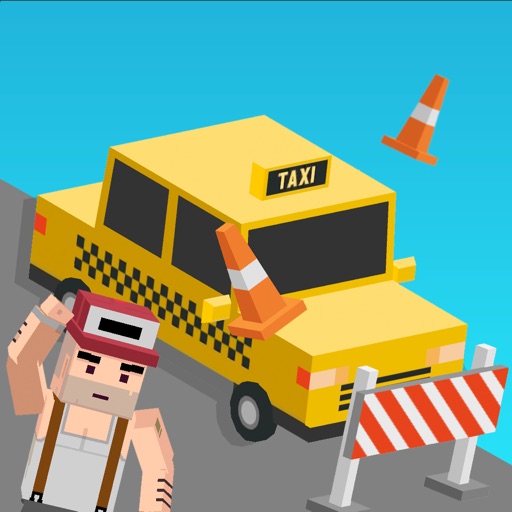 Crashy Crossy Cars iOS App